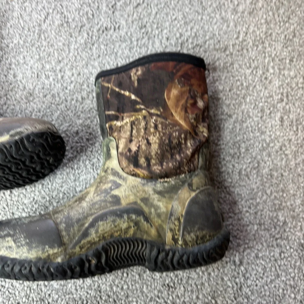 bogs boots kids 3 Camo Rubber Waterproof Mud Outdoor Hunting rain gorpcore
